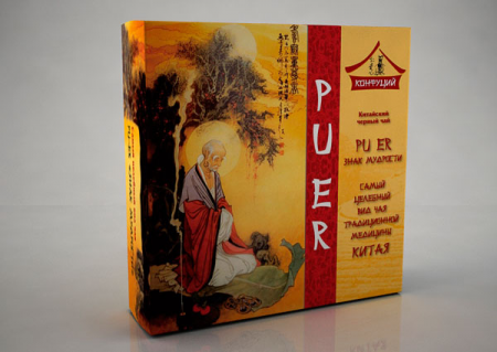 Серия упаковок чая “Конфуций”