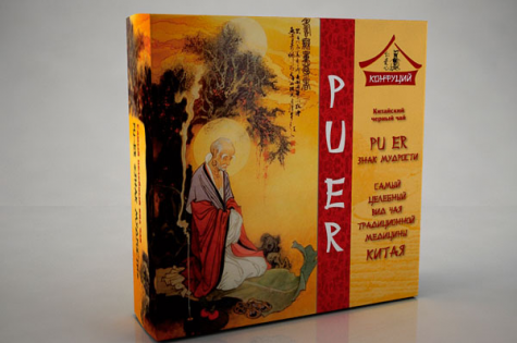 Серия упаковок чая “Конфуций”
